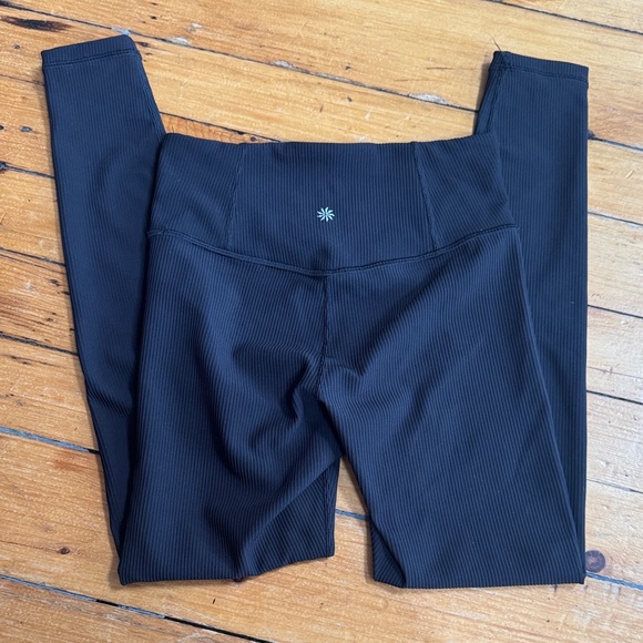 Athleta Black Ribbed Set - Picture 7 of 8